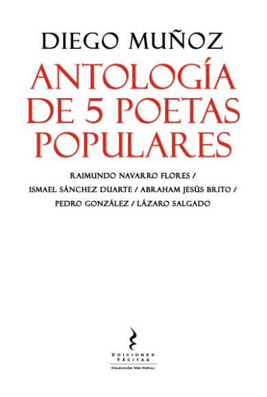 ANTOLOGIA DE 5 POETAS POPULARES