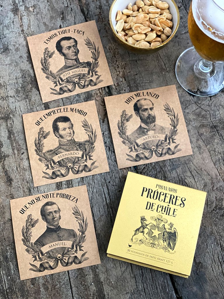 SET POSAVASOS KRAFT PROCERES