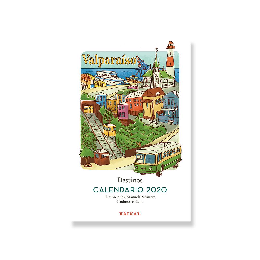 CALENDARIO POSTAL DESTINOS 2020