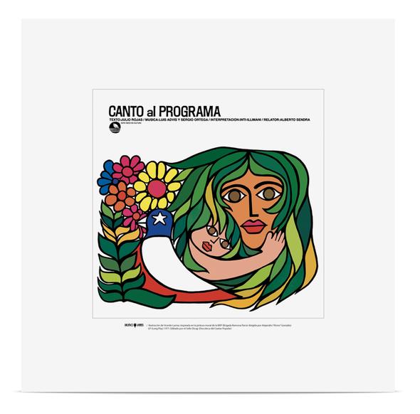 AFICHE CARATULA CANTO AL PROGRAMA (50x50)