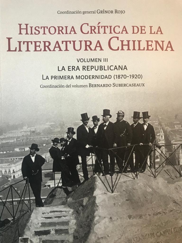 HISTORIA CRITICA DE LA LITERATURA CHILENA VOL. III