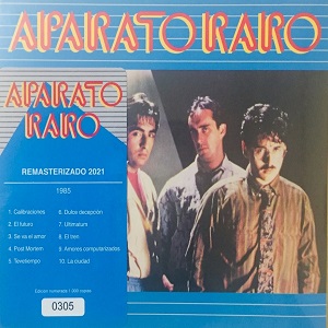 APARATO RARO (LP) (REEDICION 2021)