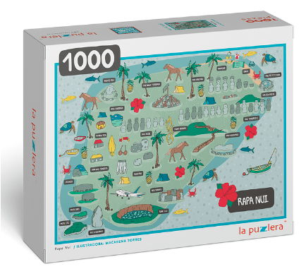 PUZZLE RAPA NUI (1000 PIEZAS)