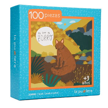 PUZZLE ZORRO (100 PIEZAS)