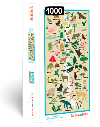 PUZZLE FLORA Y FAUNA (1000 PIEZAS)