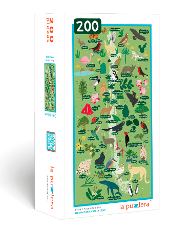PUZZLE FLORA Y FAUNA (200 PIEZAS)