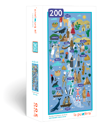 PUZZLE PUEBLOS ORIGINARIOS (200 PIEZAS)