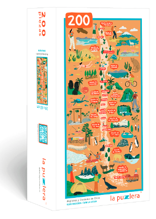 PUZZLE REGIONES Y CIUDADES (200 PIEZAS)