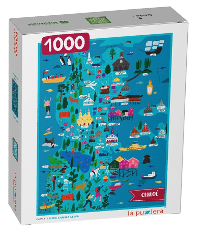 PUZZLE CHILOE ILUSTRADO (1000 PIEZAS)