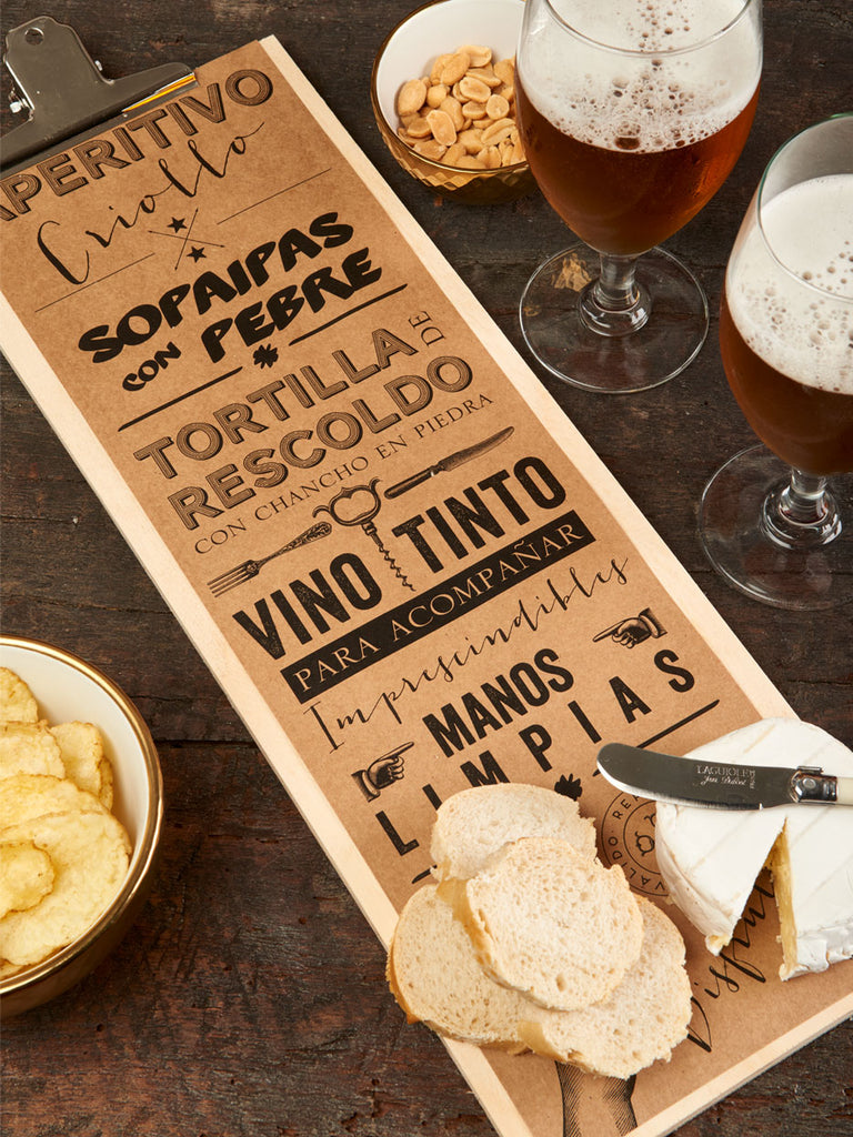 TABLA APERITIVO CRIOLLO