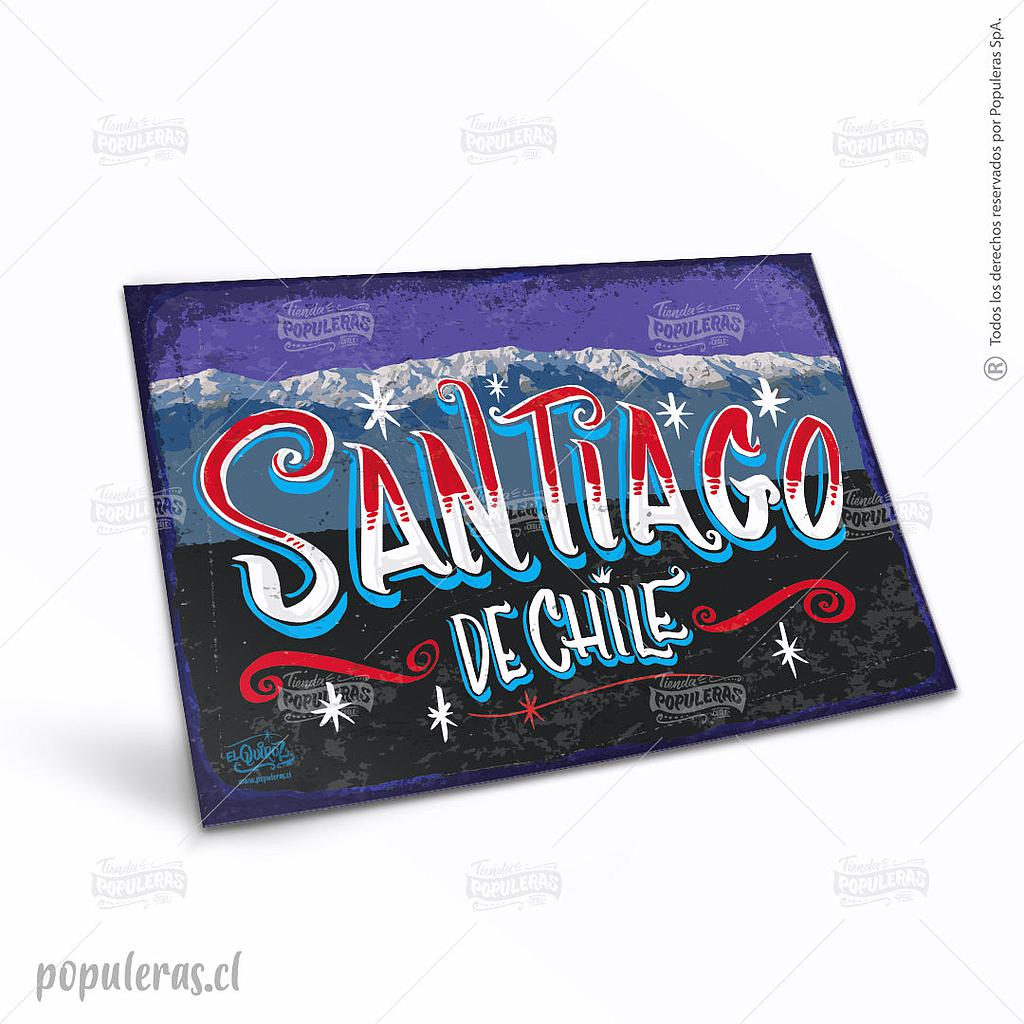 CARTEL SANTIAGO DE CHILE