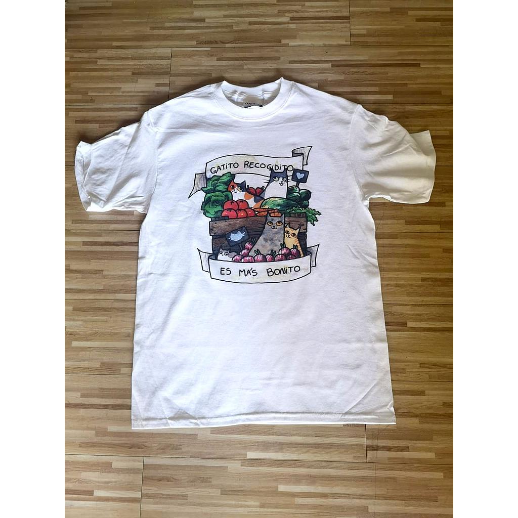 POLERA GATO RECOGIDITO (GATOS DE LA VEGA)