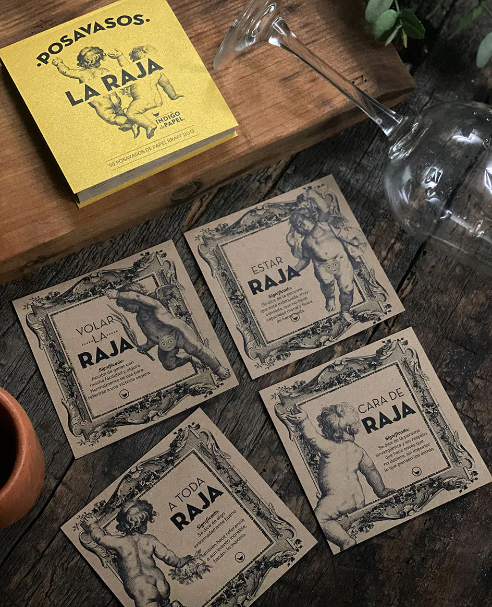 SET POSAVASOS KRAFT LA RAJA