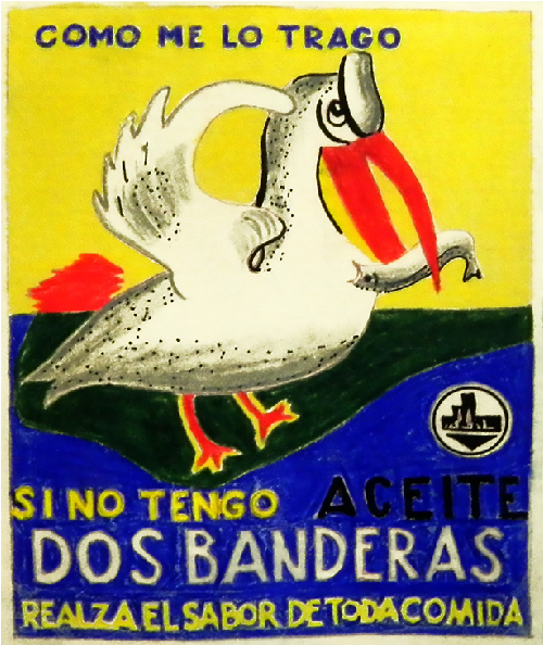 IMAN ACEITE DOS BANDERAS