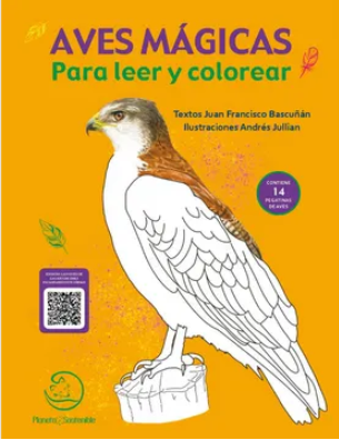 AVES MAGICAS PARA LEER Y COLOREAR