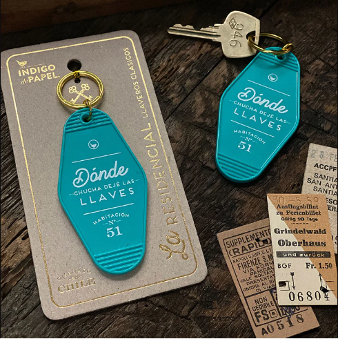 LLAVERO DONDE CHUCHA DEJE LAS LLAVES