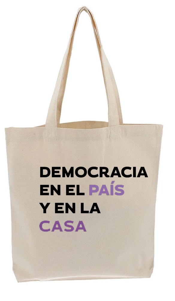 BOLSA DEMOCRACIA EN LA CASA