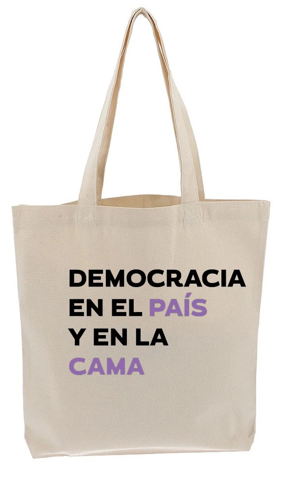 BOLSA DEMOCRACIA EN LA CAMA