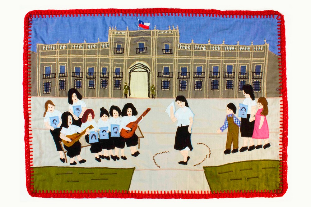 POSTAL LA CUECA SOLA (COLECCION ARPILLERAS)