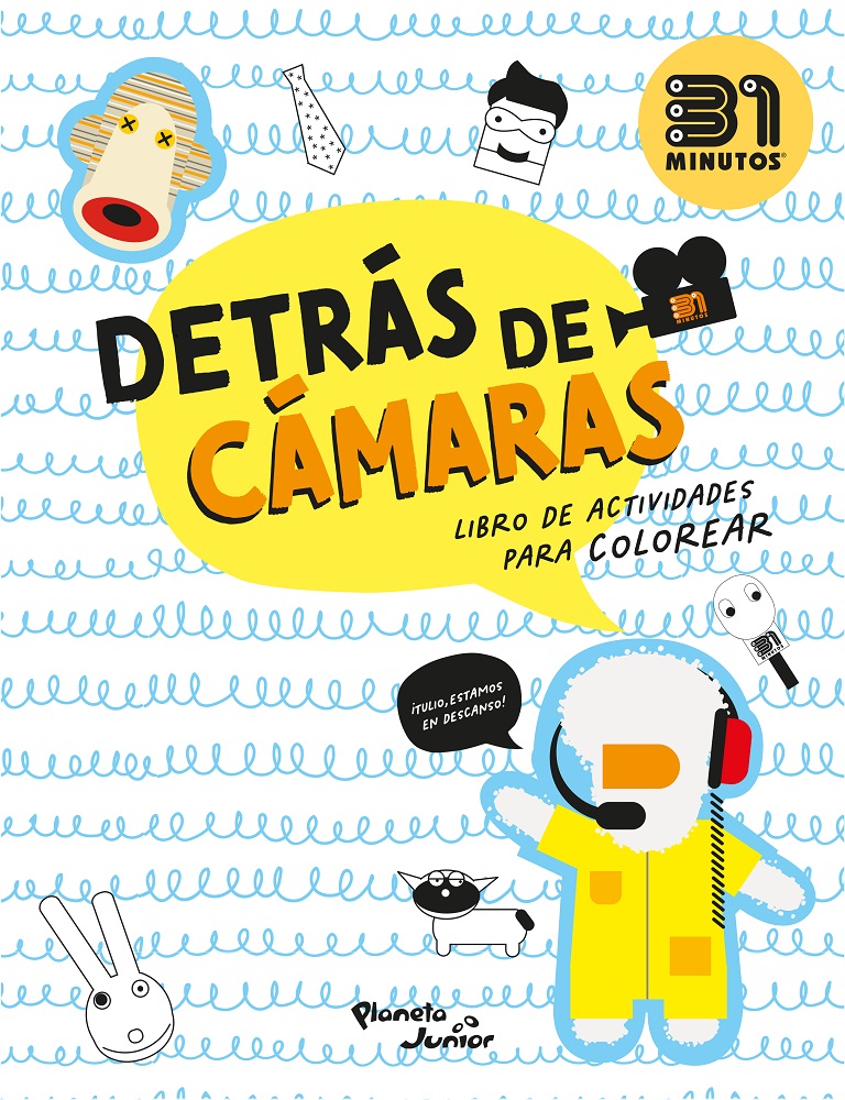 DETRAS DE CAMARAS (COLOREAR)