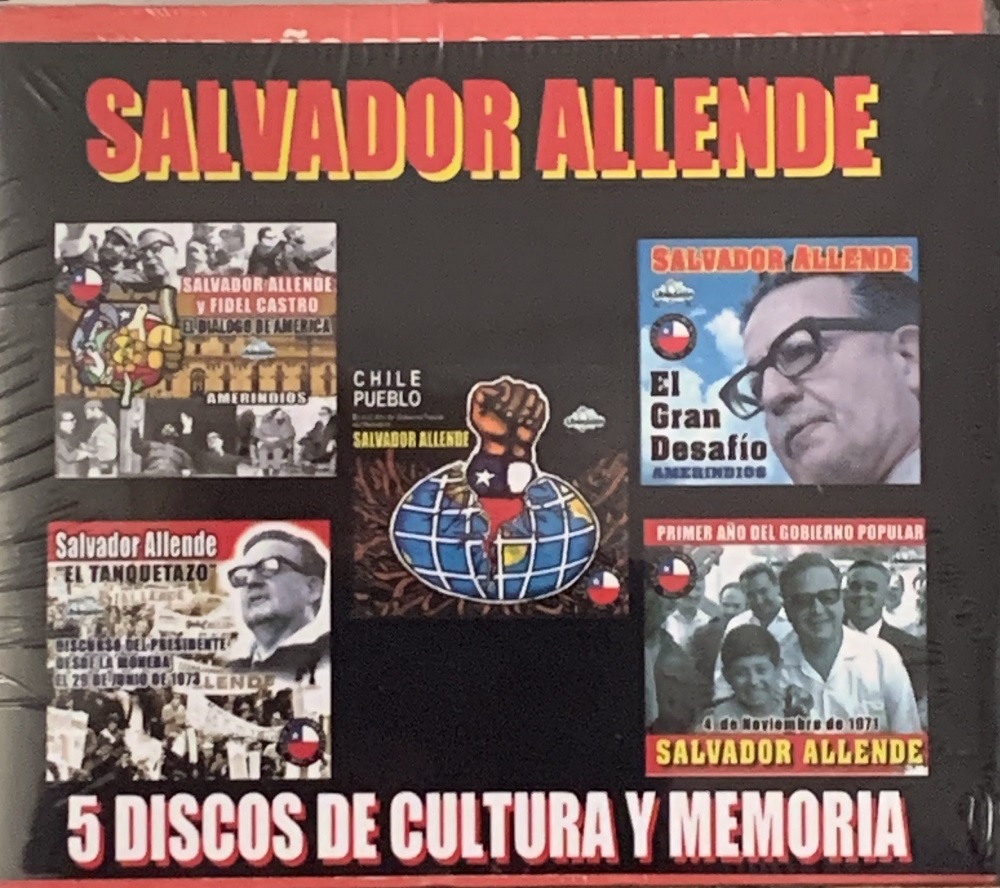 SALVADOR ALLENDE 5 DISCOS DE CULTURA Y MEMORIA (5 CDS)