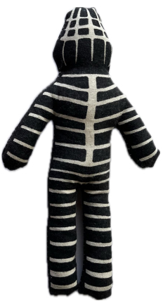 MUÑECO ULEN NEGRO (18 CMS)