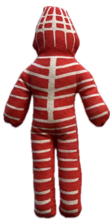MUÑECO ULEN ROJO (18 CMS)