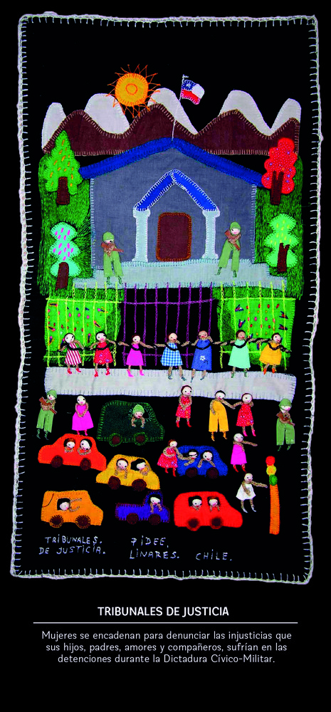 TARJETON TRIBUNALES DE JUSTICIA (COLECCION ARPILLERAS)