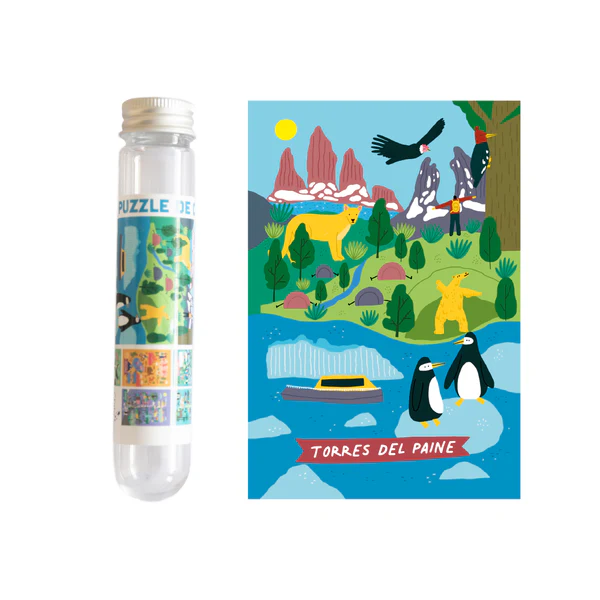 MINI PUZZLE PARQUE NACIONAL TORRES DEL PAINE 150 PIEZAS