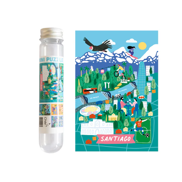 MINI PUZZLE SANTIAGO 150 PIEZAS