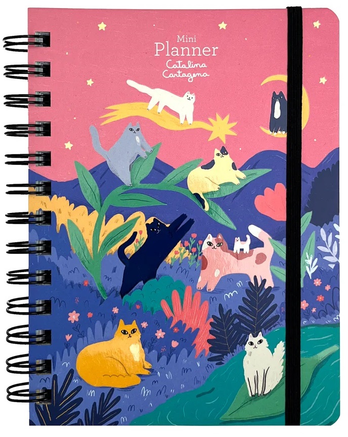 MINI PLANNER CATALINA CARTAGENA GATOS