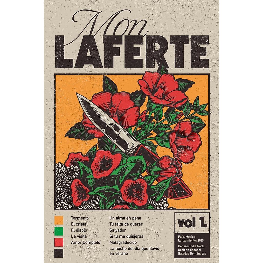 AFICHE DISCOS MON LAFERTE VOL.1