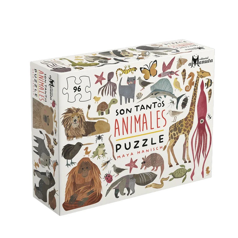SON TANTOS ANIMALES PUZZLE (96 PIEZAS)
