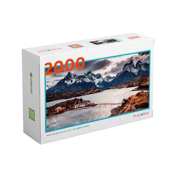 PUZZLE PARQUE NACIONAL TORRES DEL PAINE &lt;CUERNOS&gt; (2000 PIEZAS)