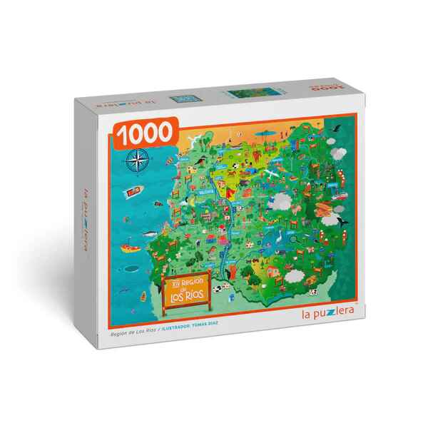 PUZZLE REGION DE LOS RIOS (1000 PIEZAS)
