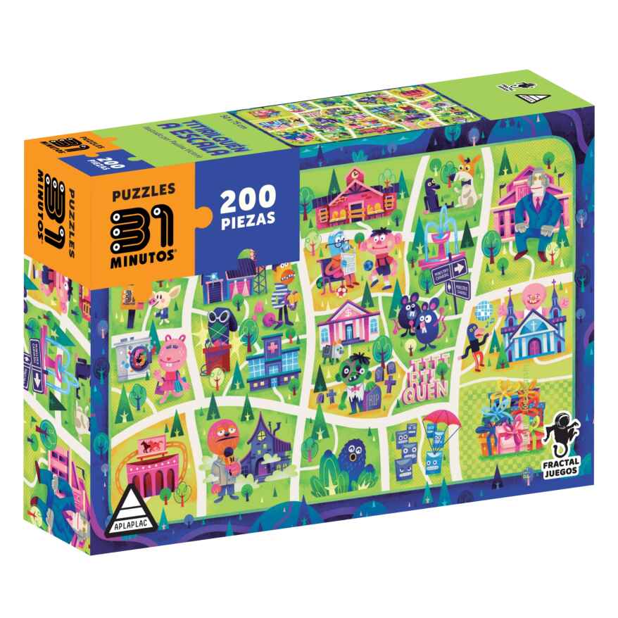 PUZZLE 31M TITIRILQUEN A ESCALA (200 PIEZAS)