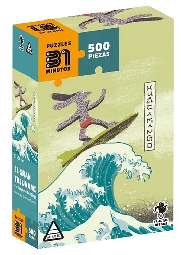 PUZZLE 31M EL GRAN TUSUNAMI (500 PIEZAS)