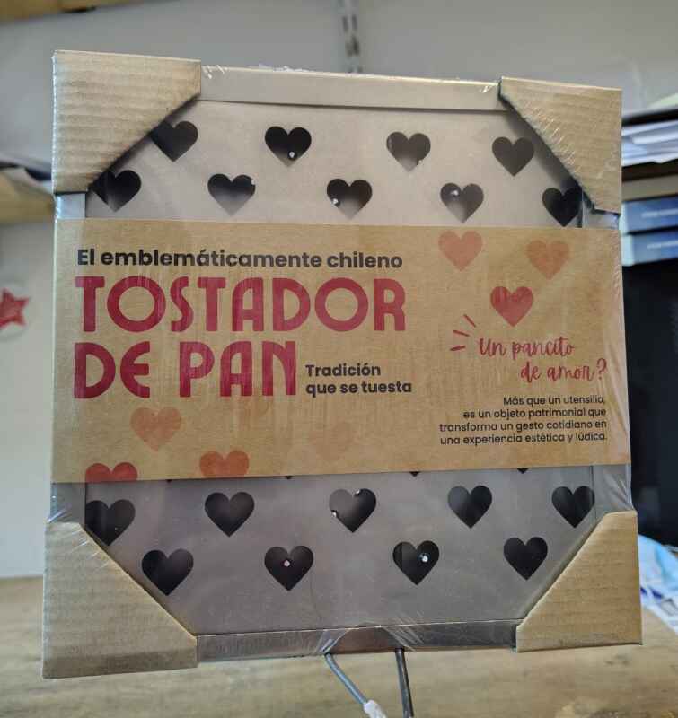 TOSTADOR DE PAN CORAZONES