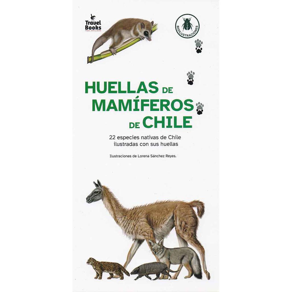 HUELLAS DE MAMIFEROS DE CHILE (DESPLEGABLE)