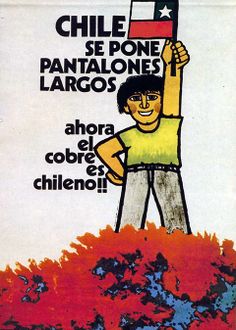 AFICHE MEDIANO CHILE SE PONE PANTALONES LARGOS (30x50)