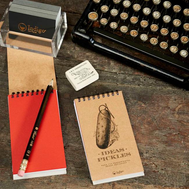 LIBRETA ANILLADA CHICA IDEAS PICKLES