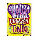 CARTEL GRANDE GUATITA LLENA (35 x 25)