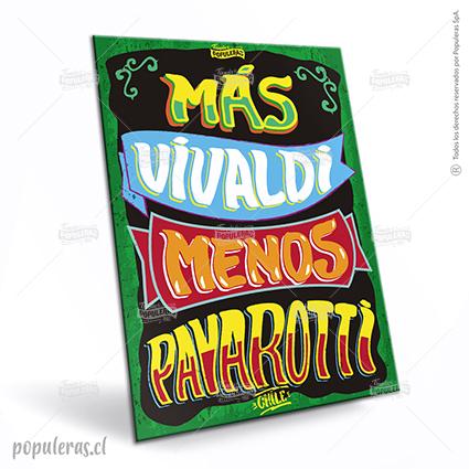 CARTEL GRANDE MAS VIVALDI (35 x 25)