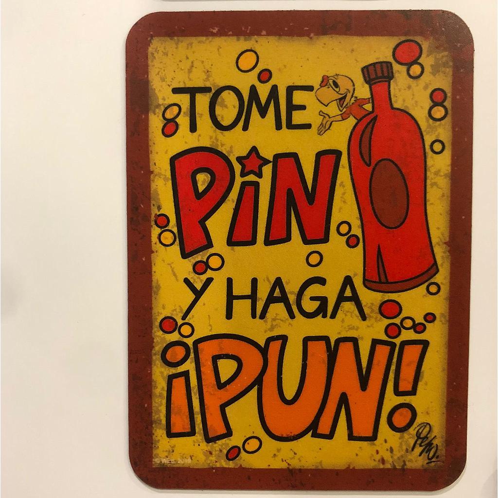 IMAN CHICO TOME PIN Y HAGA PUN